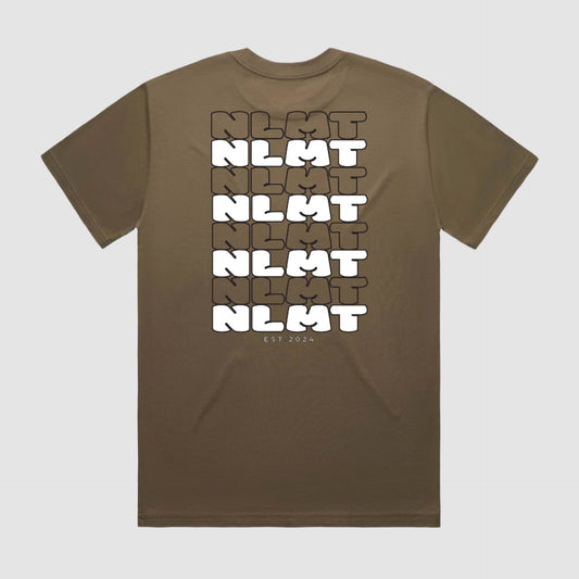 104 - Contrast T-Shirts Walnut