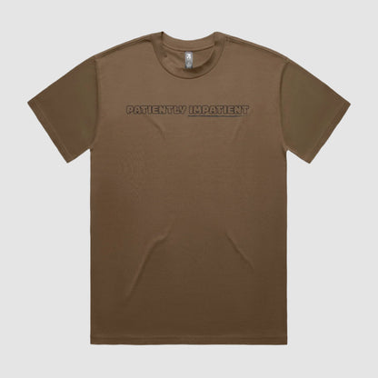 104 - Contrast T-Shirts Walnut