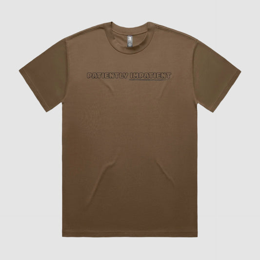 104 - Contrast T-Shirts Walnut